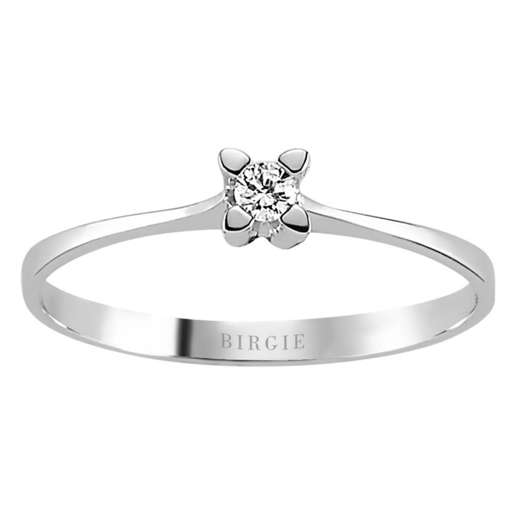 0.06 carat solitaire diamond ring
