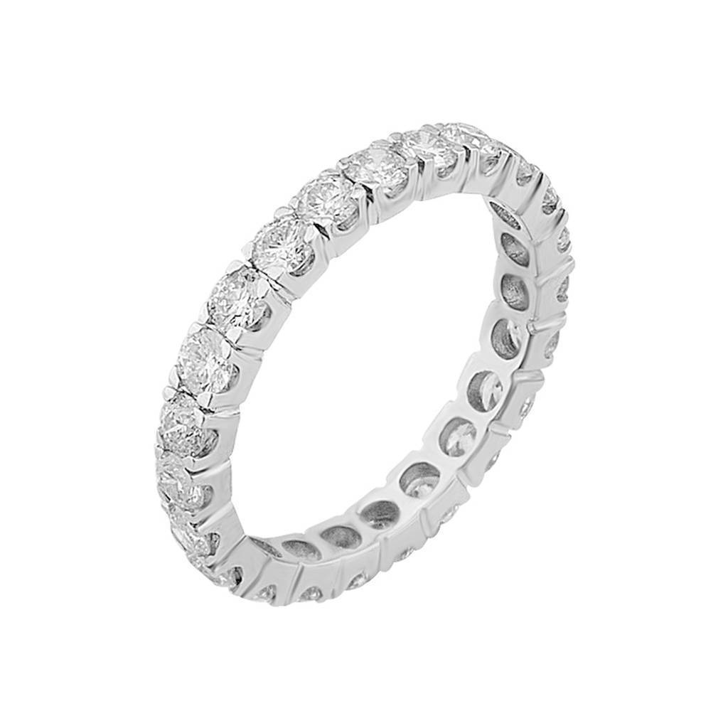 1.68 Carat Diamond Eternity Wedding Ring