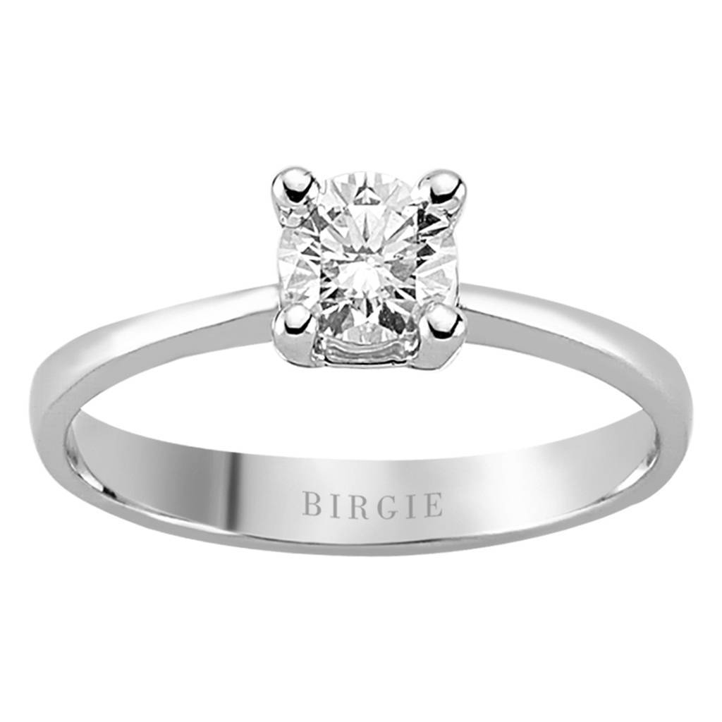 Bague solitaire diamant 0,53 carat