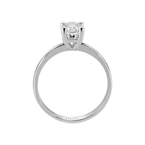 Bague solitaire diamant 0,53 carat