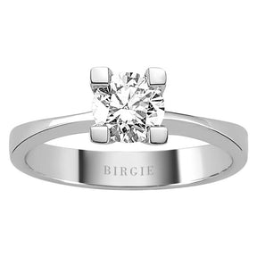 Bague solitaire diamant 0,72 carat