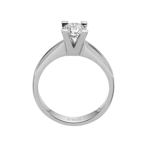 Bague solitaire diamant 0,72 carat