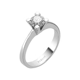 Bague solitaire diamant 0,72 carat