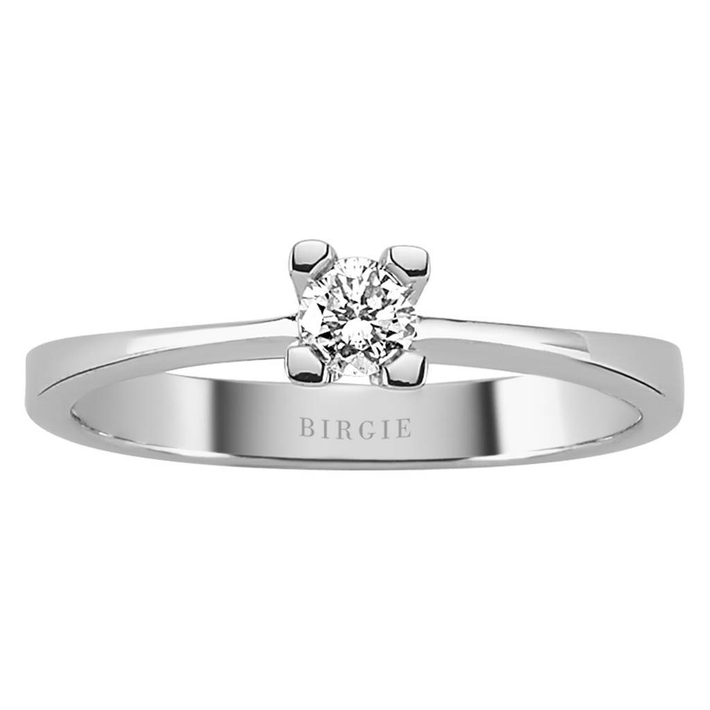 0.18 Carat Solitaire Diamond Ring