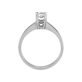 Bague solitaire diamant 0,31 carat