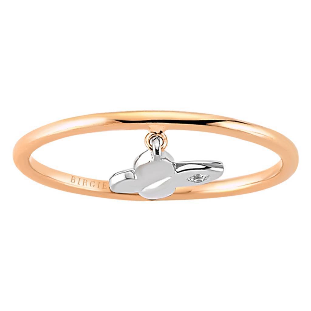 Bague papillon diamant