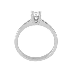 Bague solitaire diamant 0,29 carat