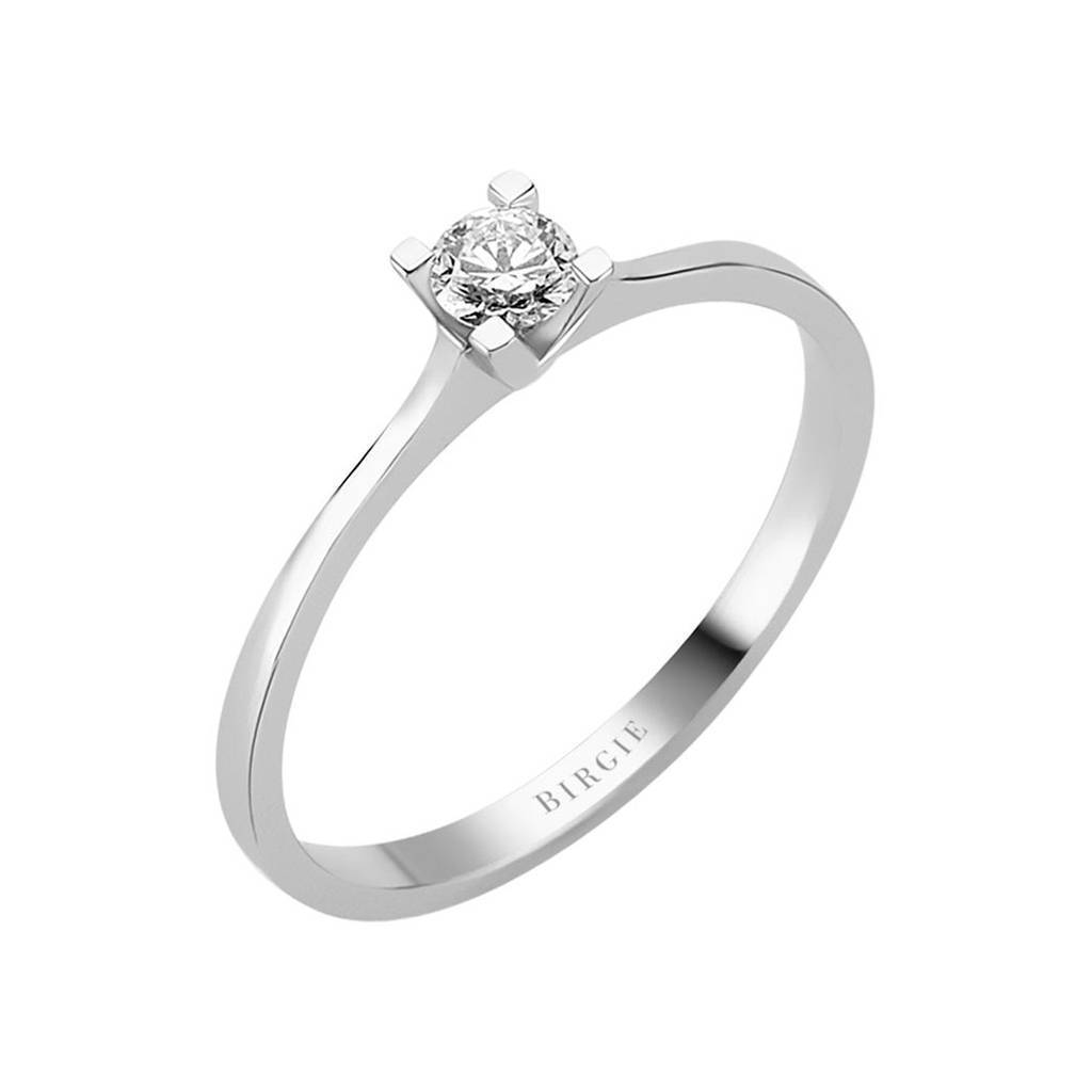 0.18 Carat Solitaire Diamond Ring