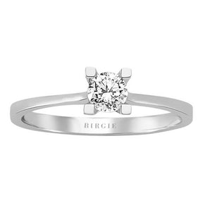 Bague solitaire diamant 0,36 carat
