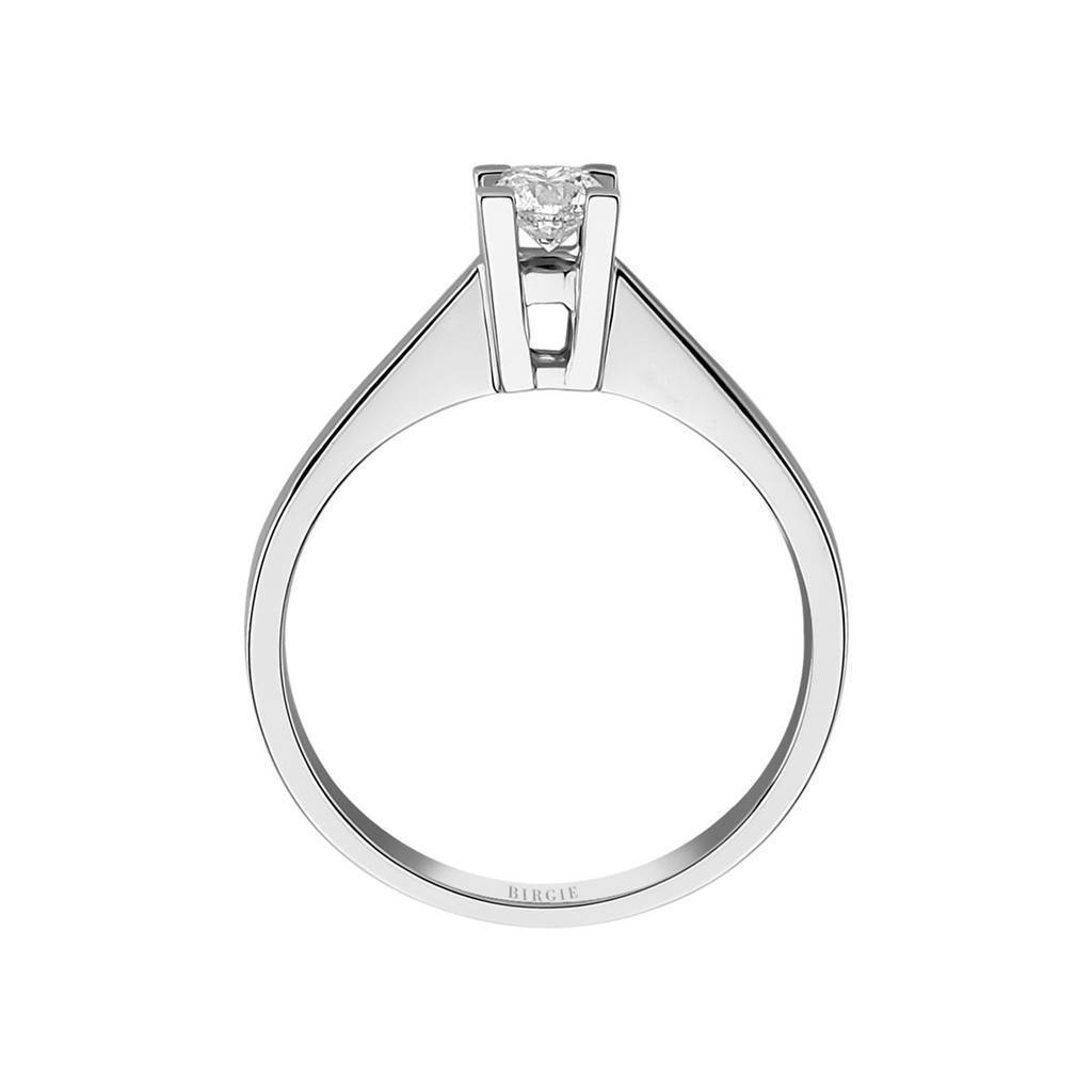 Bague solitaire diamant 0,27 carat