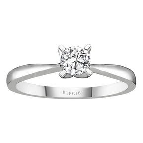 Bague solitaire diamant 0,32 carat