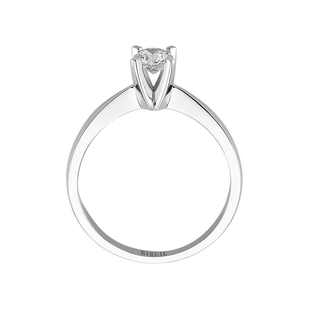 Bague solitaire diamant 0,32 carat