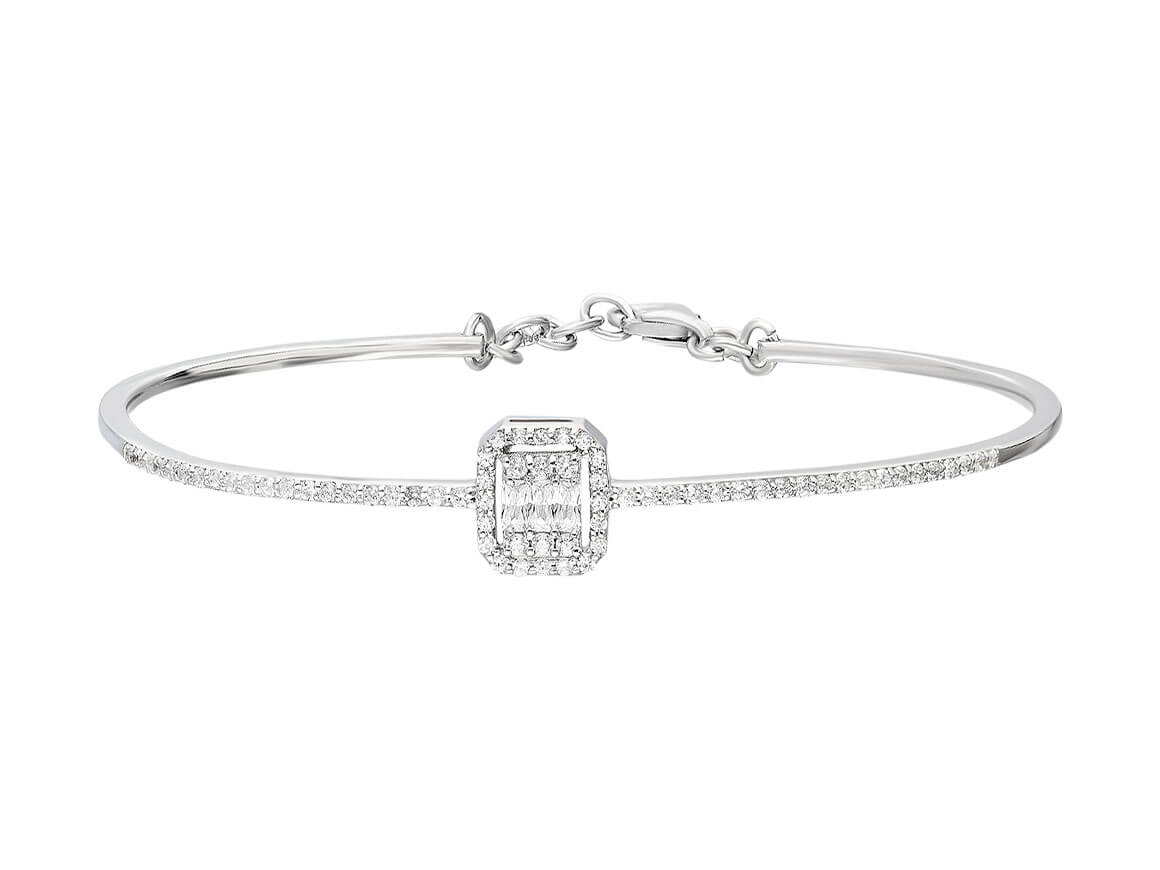 Baguette Diamant Arrmband