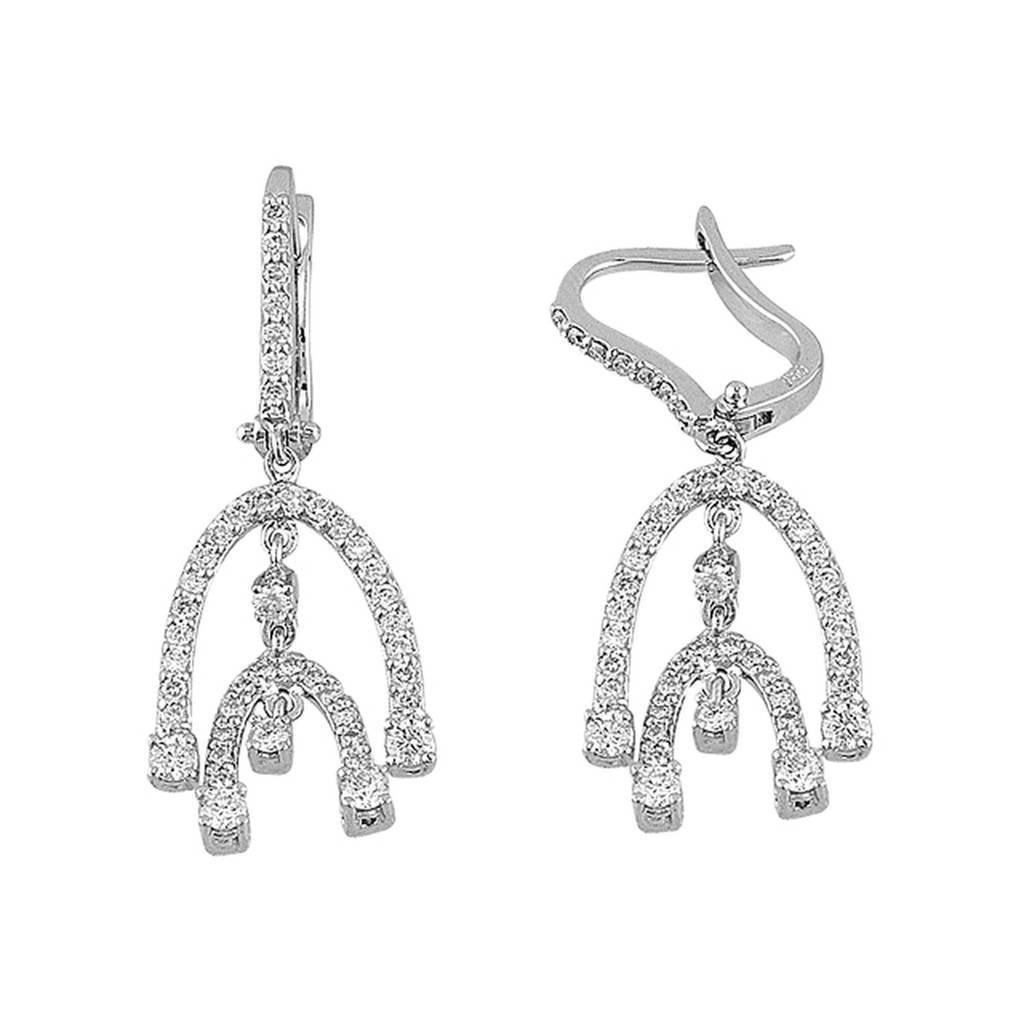 Diamond earrings