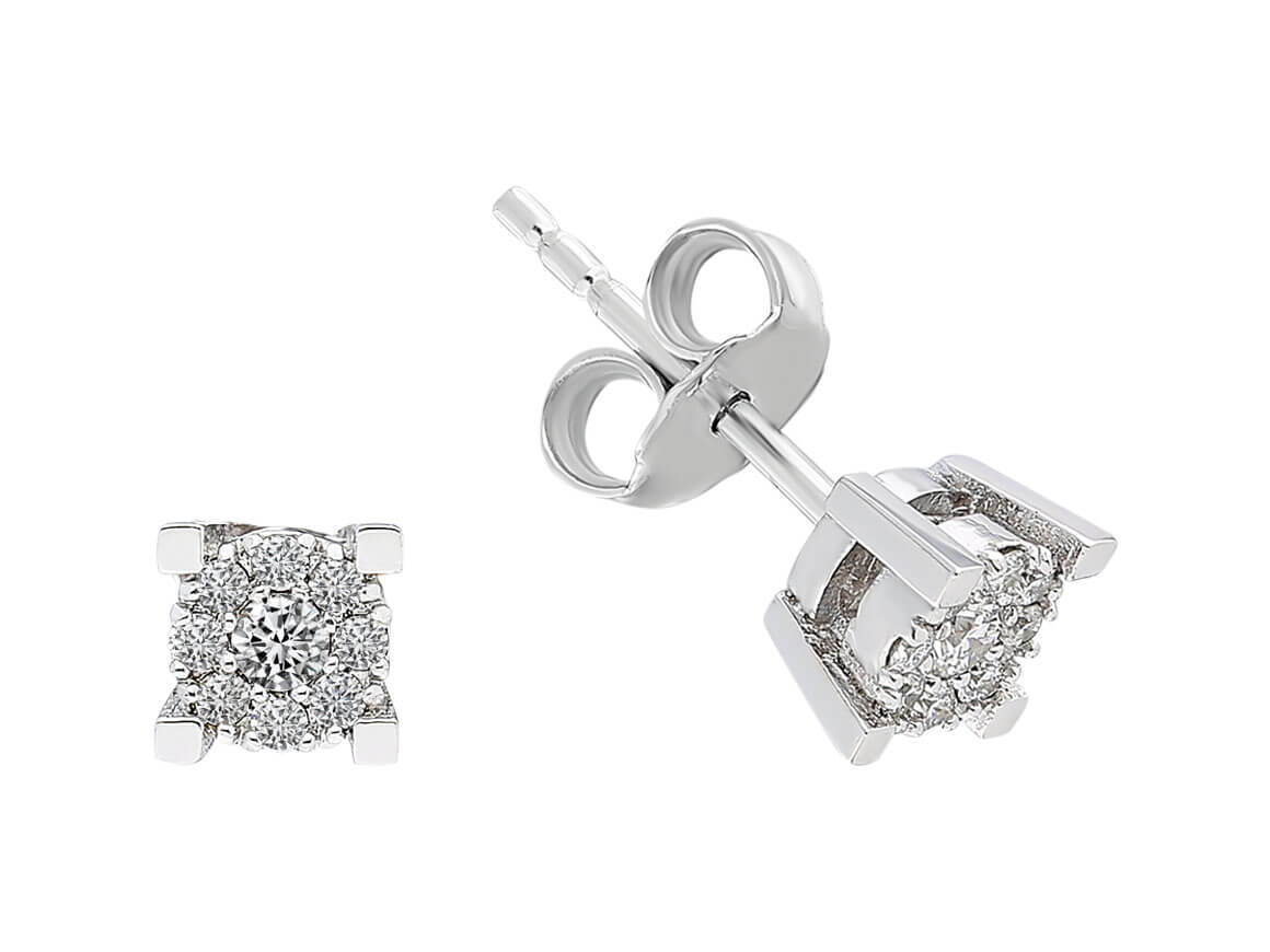 0.60 Carat Diamond Effect Solitaire Stud Earrings