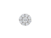 Diamond Solitaire Men's Stud Earrings