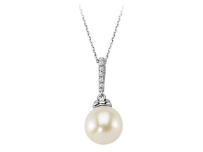 Collier de diamants et de perles