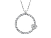 Diamond Round Necklace