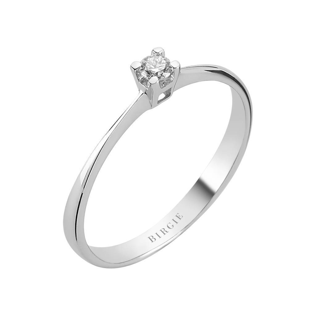 0.09 carat solitaire diamond earrings