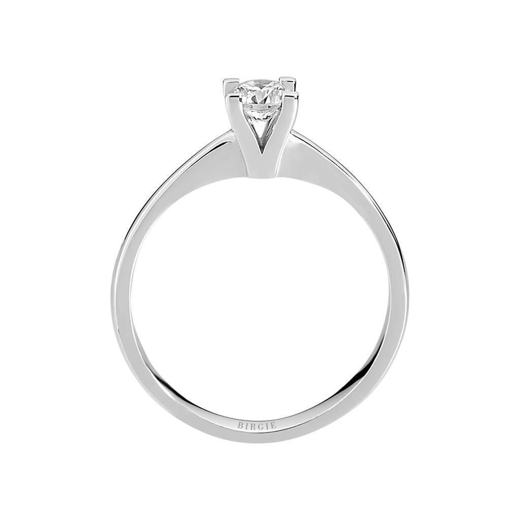 Bague solitaire diamant 0,30 carat