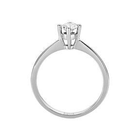 Bague solitaire diamant 0,34 carat