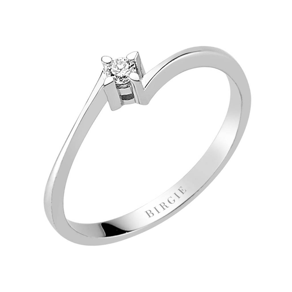 0.06 carat solitaire diamond ring