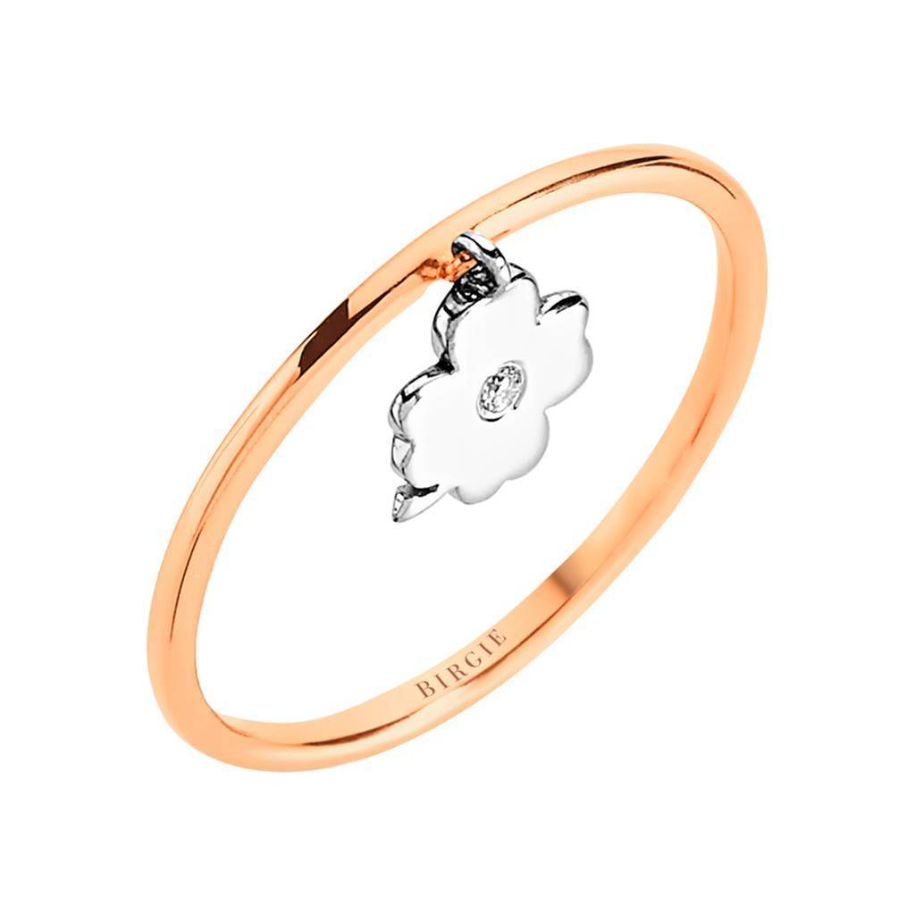 Bague Trèfle Diamant