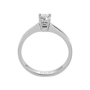 Bague solitaire diamant 0,32 carat