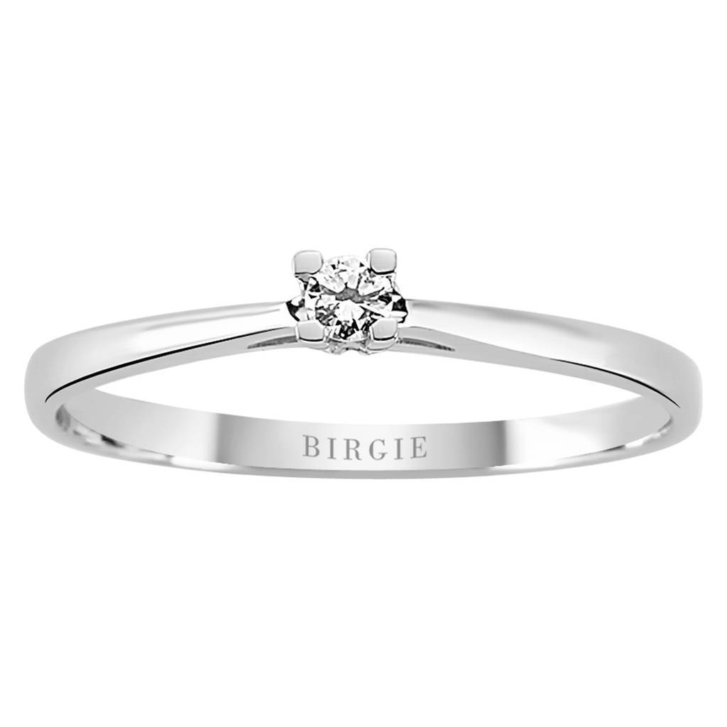 0.05 carat solitaire diamond ring