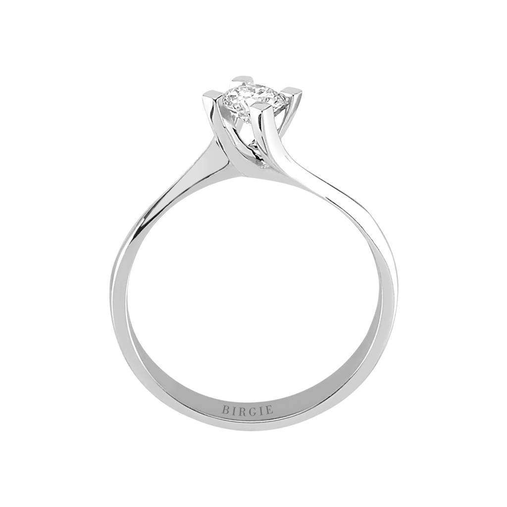 Bague solitaire diamant 0,29 carat