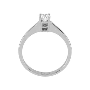 Bague solitaire diamant 0,30 carat