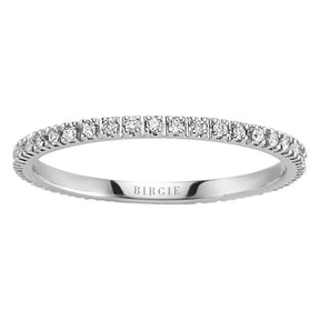 Bague de mariage d'éternité en diamant de 0,25 carat