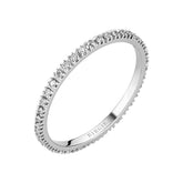 Bague de mariage d'éternité en diamant de 0,25 carat