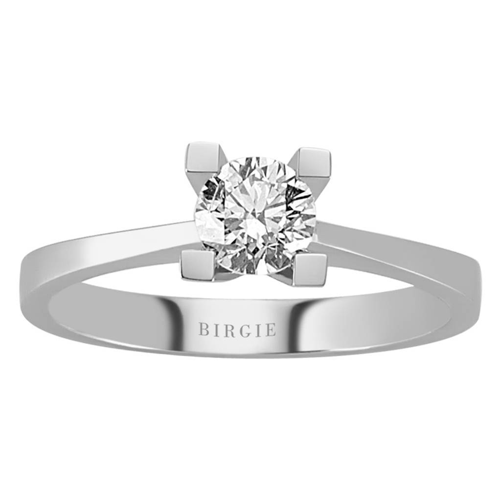 Bague solitaire diamant 0,70 carat