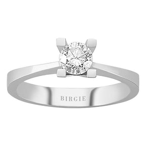 Bague solitaire diamant 0,51 carat