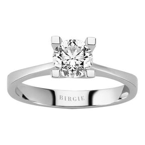 Bague solitaire diamant 0,90 carat