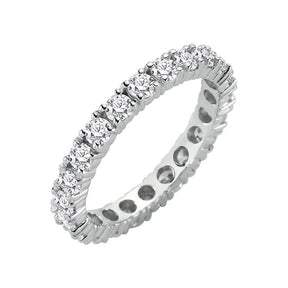 1.63 Carat Diamond Eternity Wedding Ring