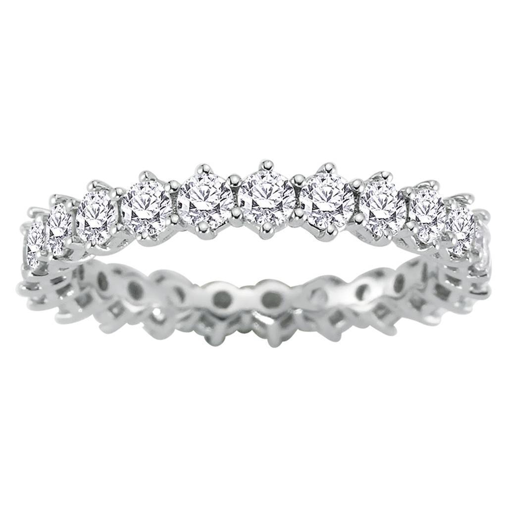 1.65 Carat Diamond Eternity Wedding Ring