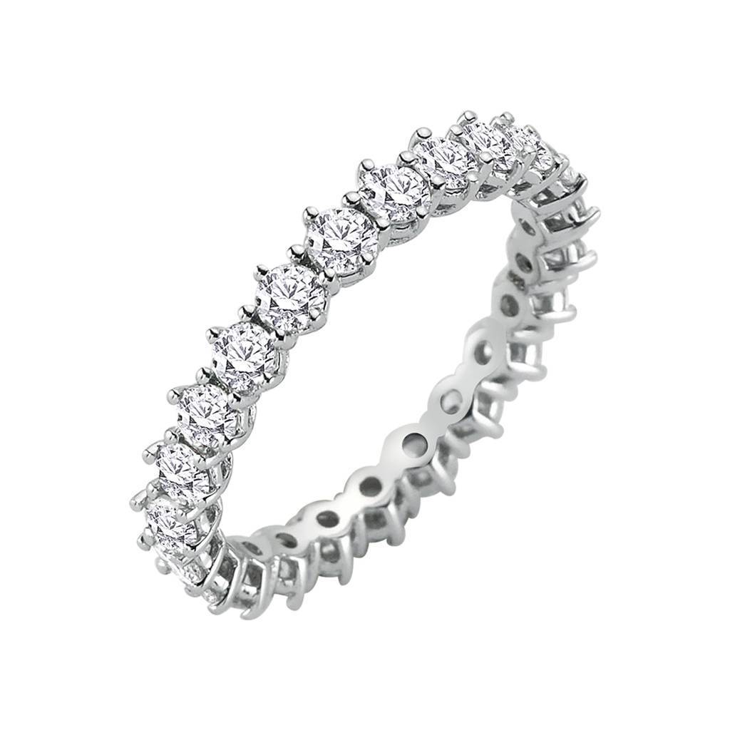 1.65 Carat Diamond Eternity Wedding Ring