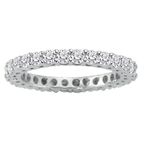 1.64 Carat Diamond Eternity Wedding Ring