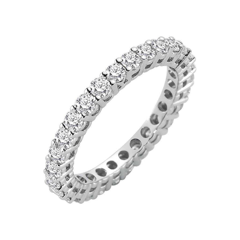 1.64 Carat Diamond Eternity Wedding Ring