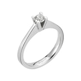 Bague solitaire diamant 0,31 carat