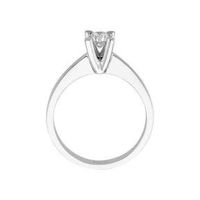 Bague solitaire diamant 0,38 carat