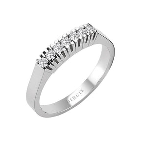 Bague de fiançailles diamant 7 pierres 0,21 carat