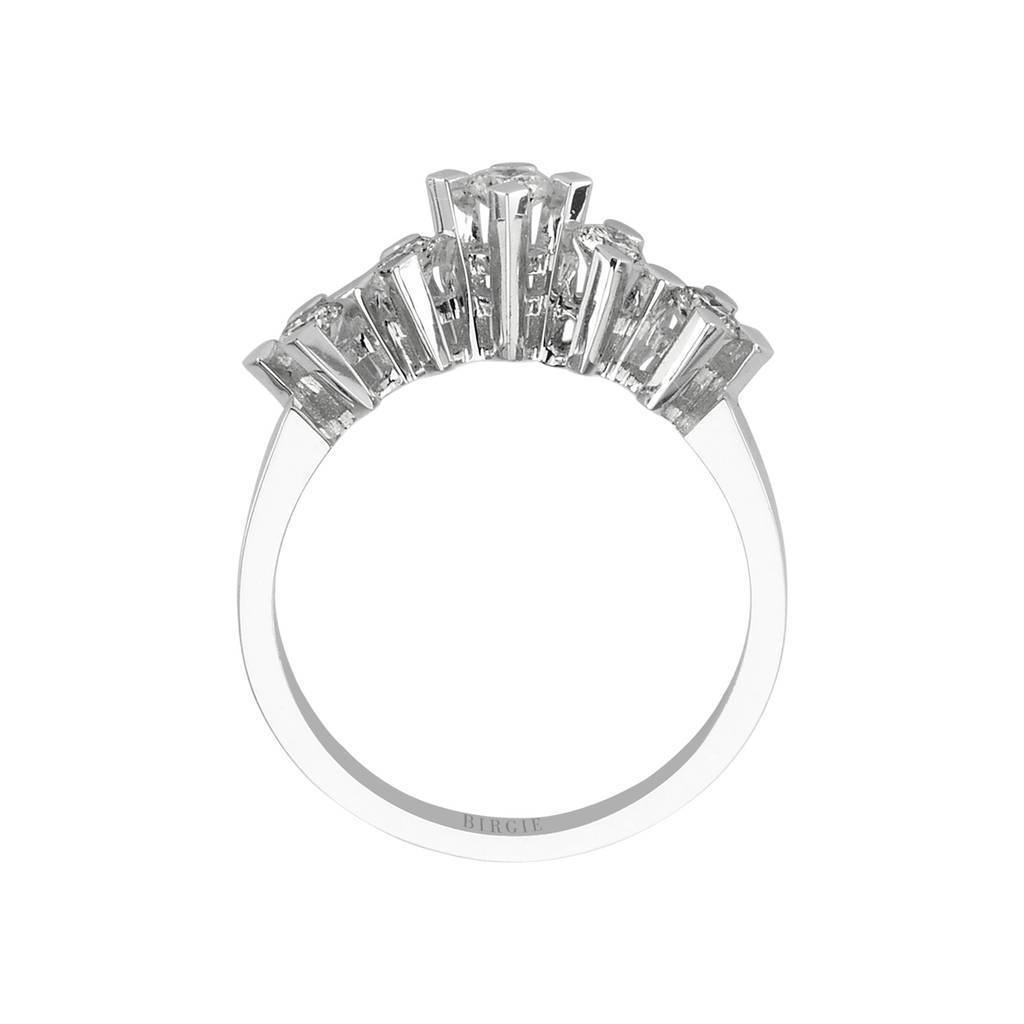 Bague de fiançailles 5 pierres diamant 0,50 carat