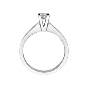Bague solitaire diamant 0,21 carat