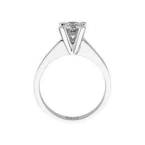 Bague solitaire diamant 0,78 carat