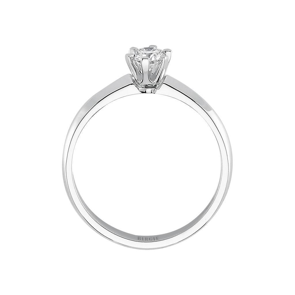 Bague solitaire diamant 0,25 carat