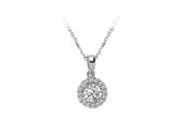 Diamond Solitaire Necklace