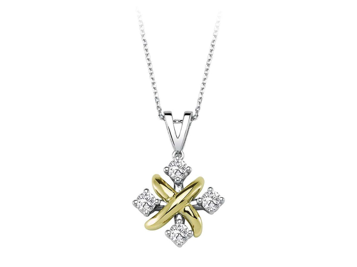 Diamond Quattro Necklace